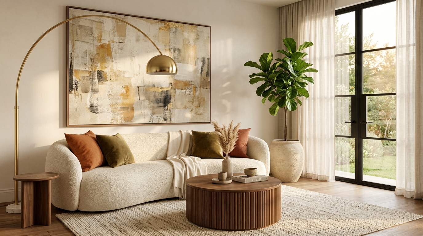 Ruang Keluarga Elegan Arunika Living